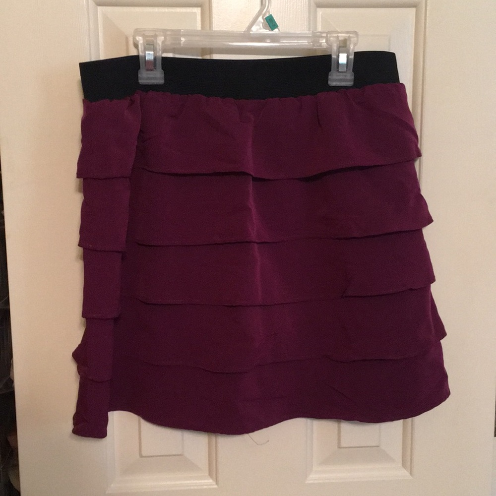 Purple skirt